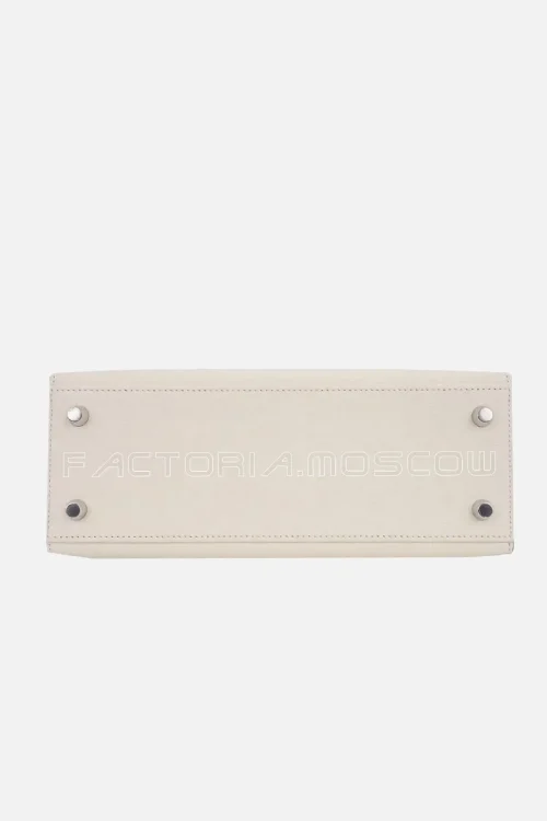 Hermes Kelly Sellier 25 Bag Nata Epsom Leather PHW