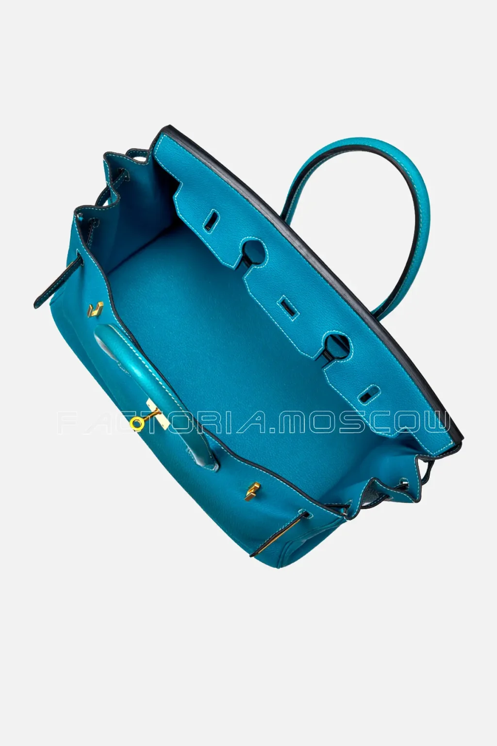 Hermès  Birkin 35 Clemence Colour Bleu Jeans GHW