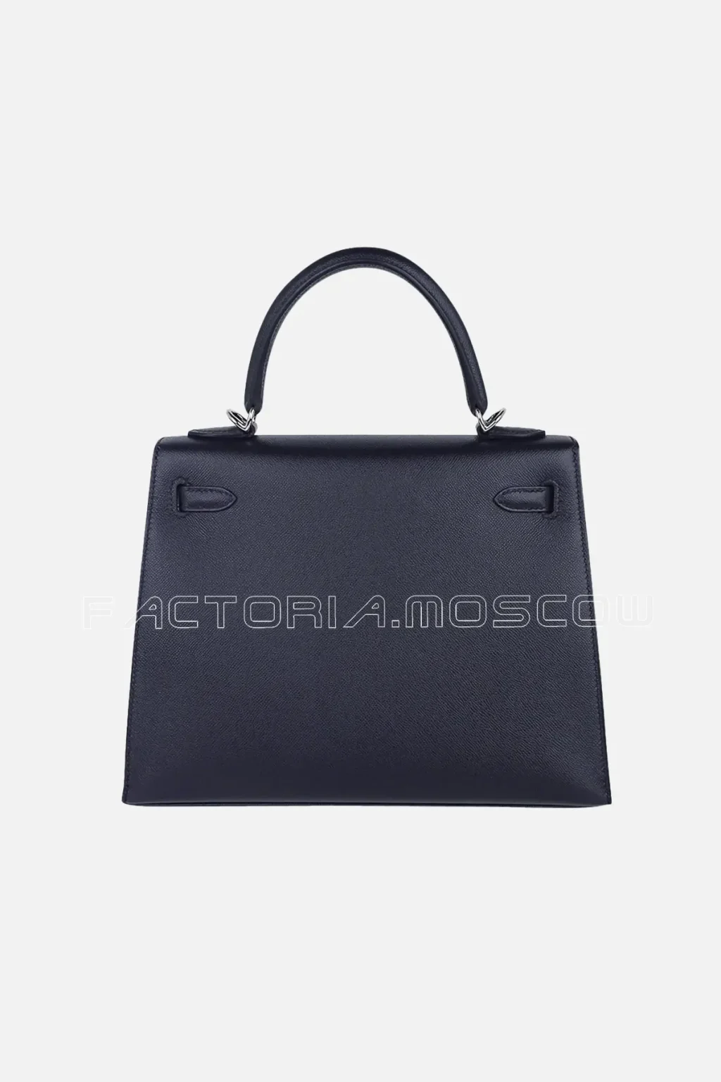 Hermes HSS Kelly Sellier 25 Bag Bleu De Minuit & Etrusque Veau Madame Leather PHW
