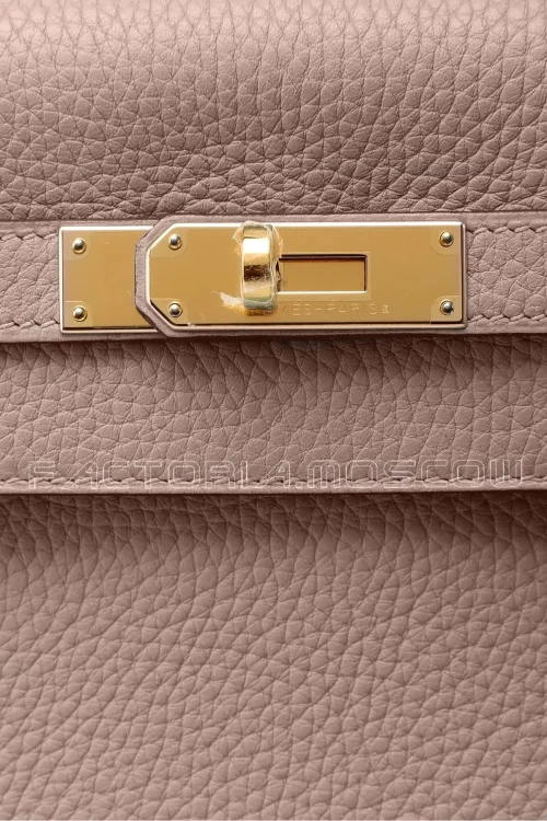 Hermes Kelly Retourne 32 Clemence Gris Asphalte GHW