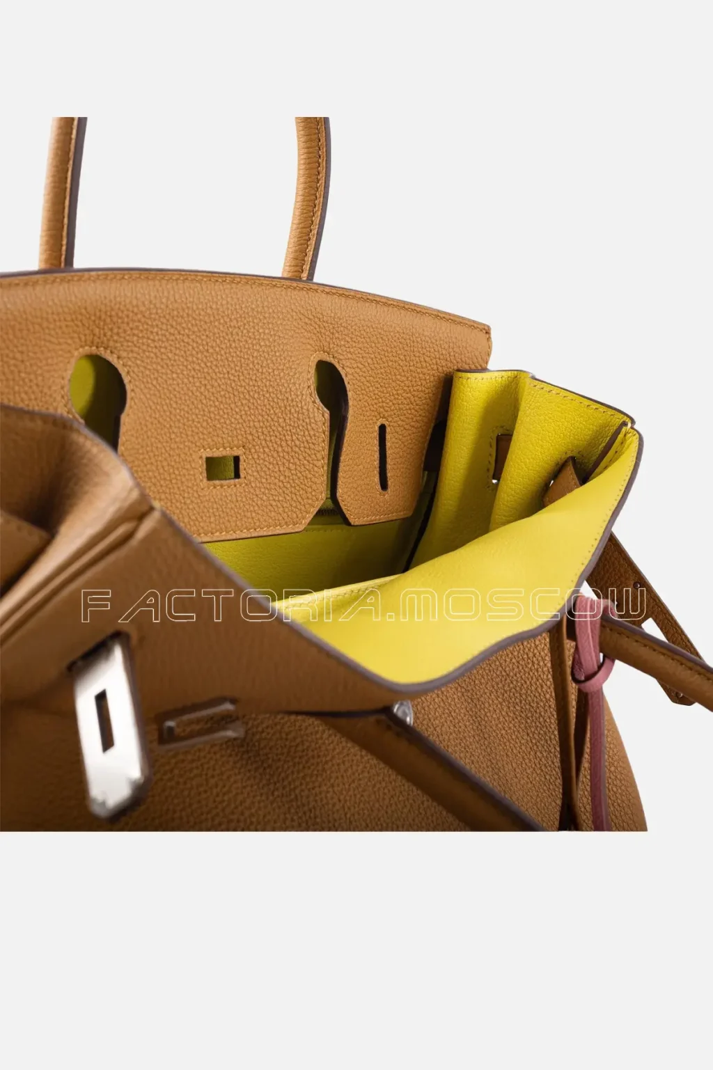 Hermes Verso Birkin 30 Caramel Togo And Lime PHW