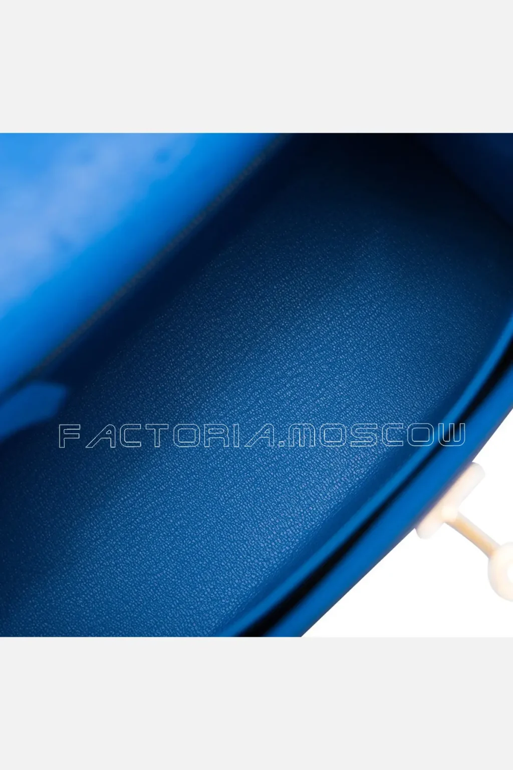 Hermes Kelly Sellier 25 Ostrich Colour Bleuet GHW