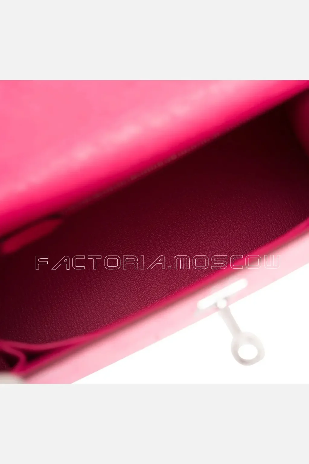 Hermes Kelly Sellier 25 Ostrich Colour Rose Tyrien PHW