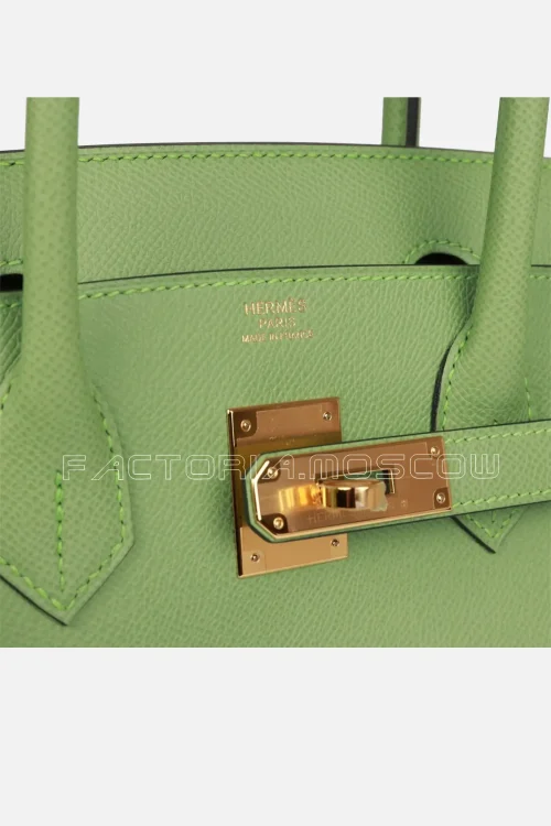Hermès Birkin 30 Vert Criquet Epsom GHW