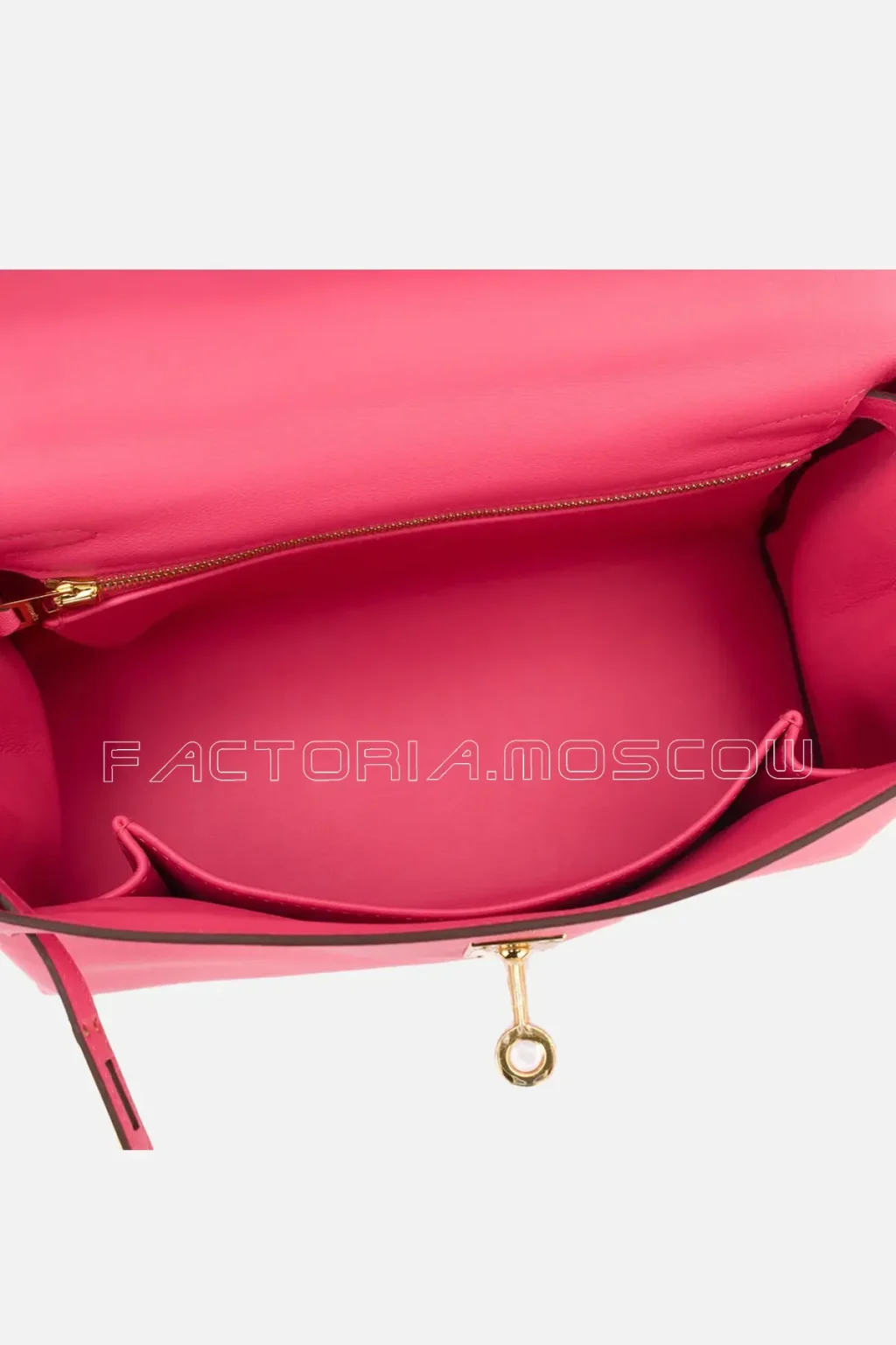 Hermes Kelly Retourne 25 Swift Colour Rose Azalee GHW