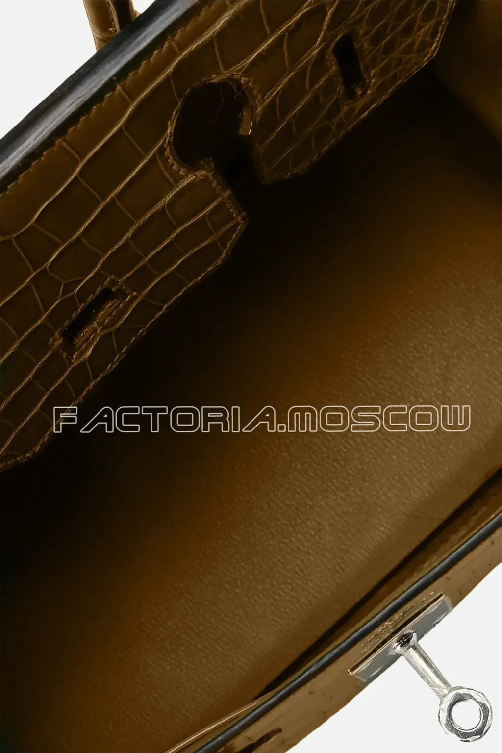 Hermes Birkin 30 Crocodile Niloticus Matte Colour Poussiere PHW