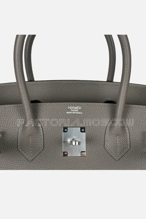 Hermes Birkin 30 Togo Colour Gris Etain PHW