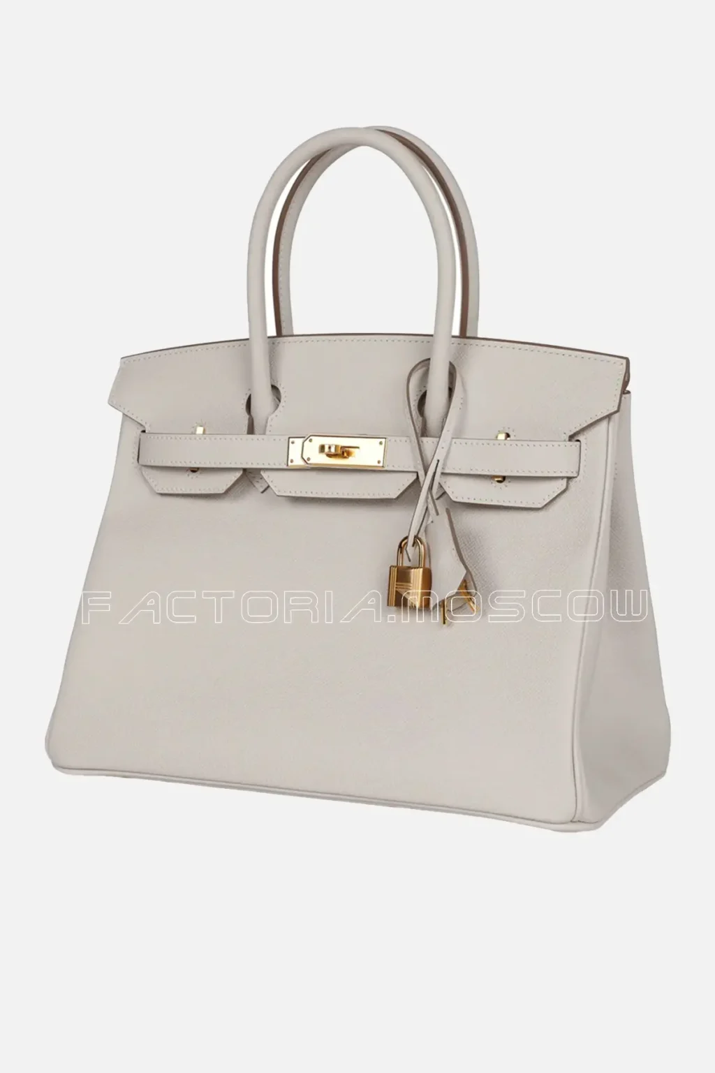 Hermès Birkin 30 Gris Pale Epsom GHW