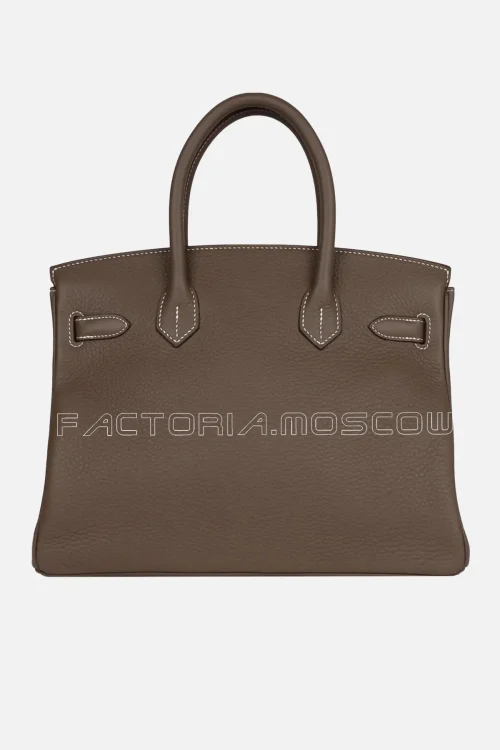 Hermès Birkin 30 Etoupe Clemence GHW