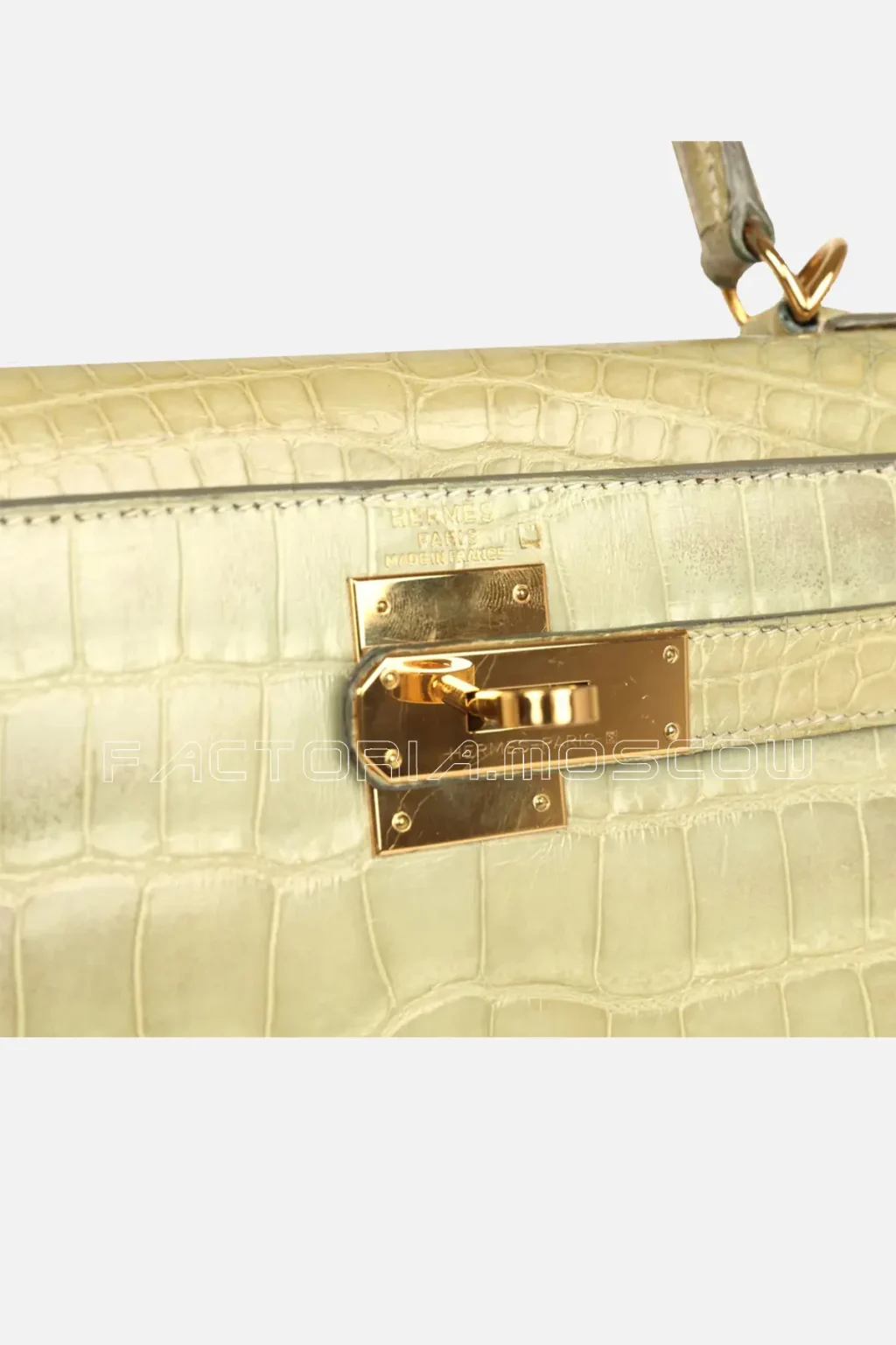 Hermès Kelly 28 Vert Celadon Natura Shiny Alligator GHW