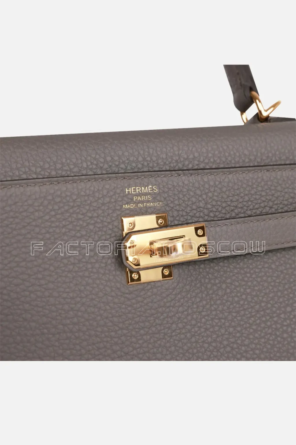 Hermès Kelly Retourne 25 Etain Togo GHW