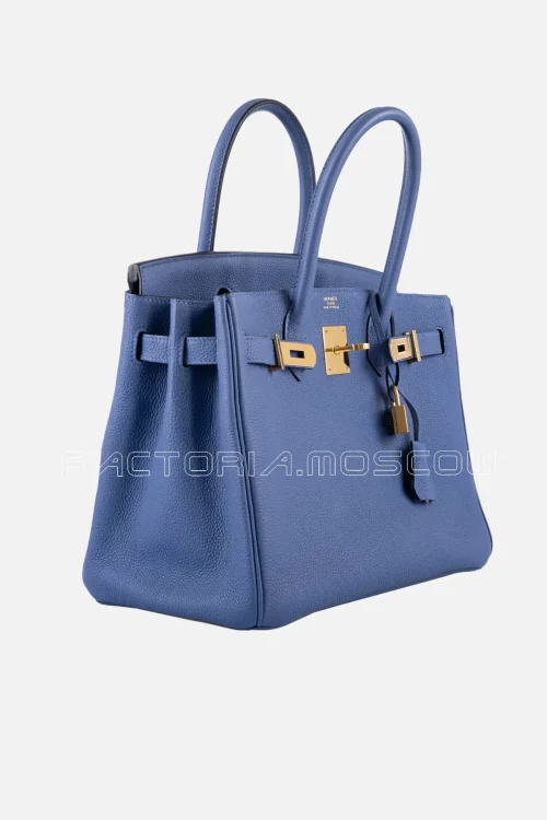 Hermes Birkin 30 Blue Brighton Togo GHW