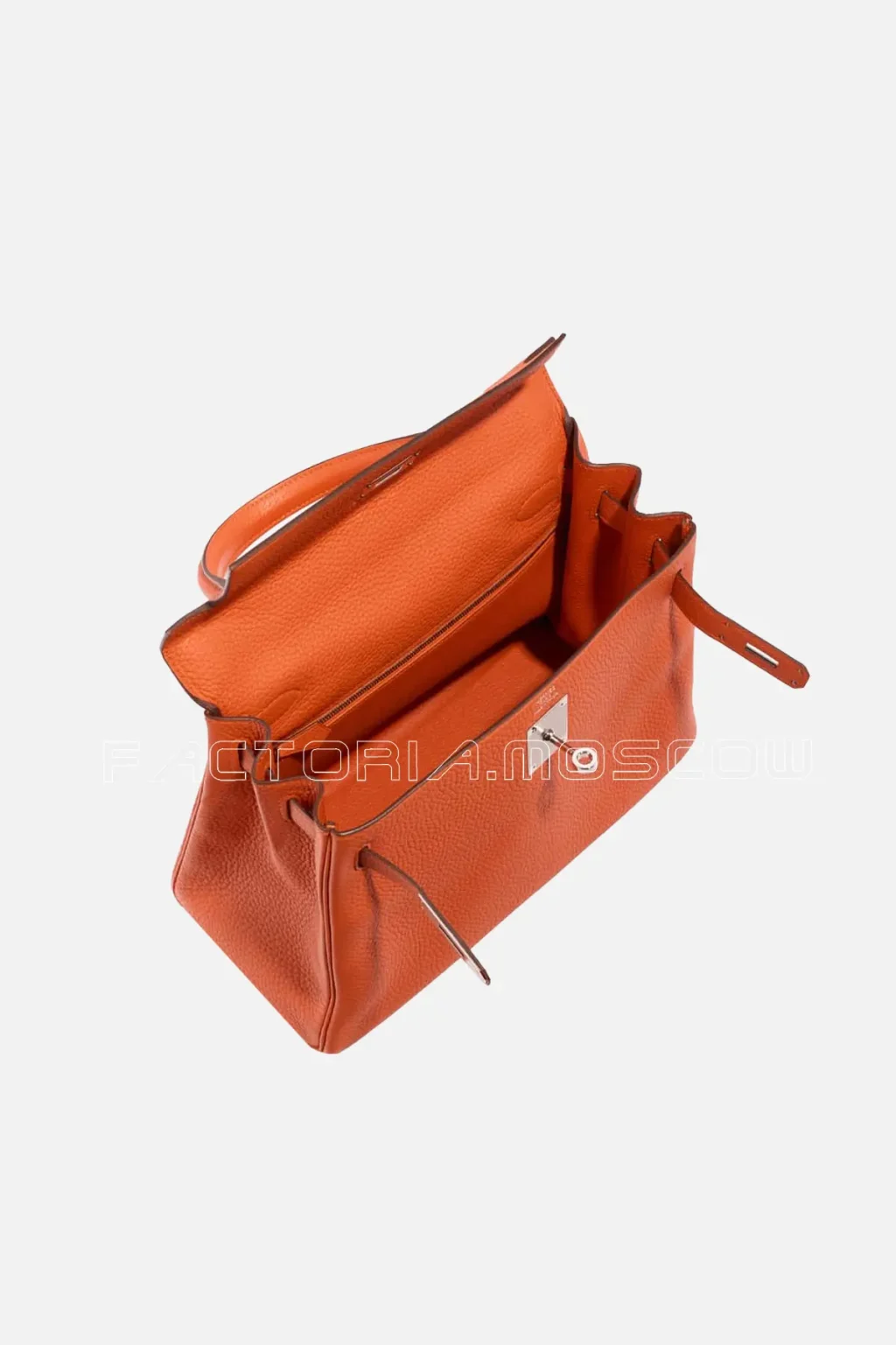Hermès Kelly Retourne 28 Clemence Feu PHW