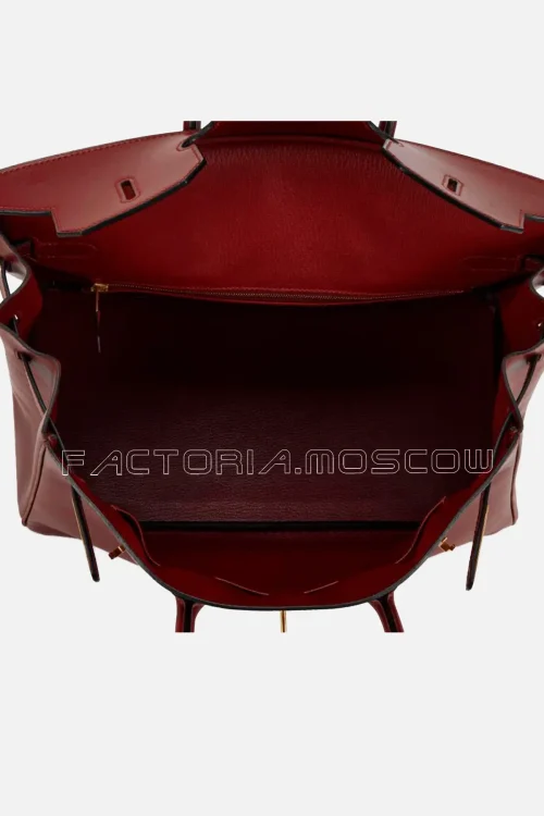 Hermès Birkin 35 Box Calf Colour Rouge H GHW