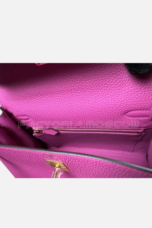 Hermes Kelly Retourne 25 Togo Colour Magnolia GHW