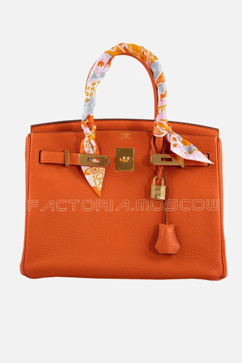 Hermes Birkin 30 Feu Togo GHW
