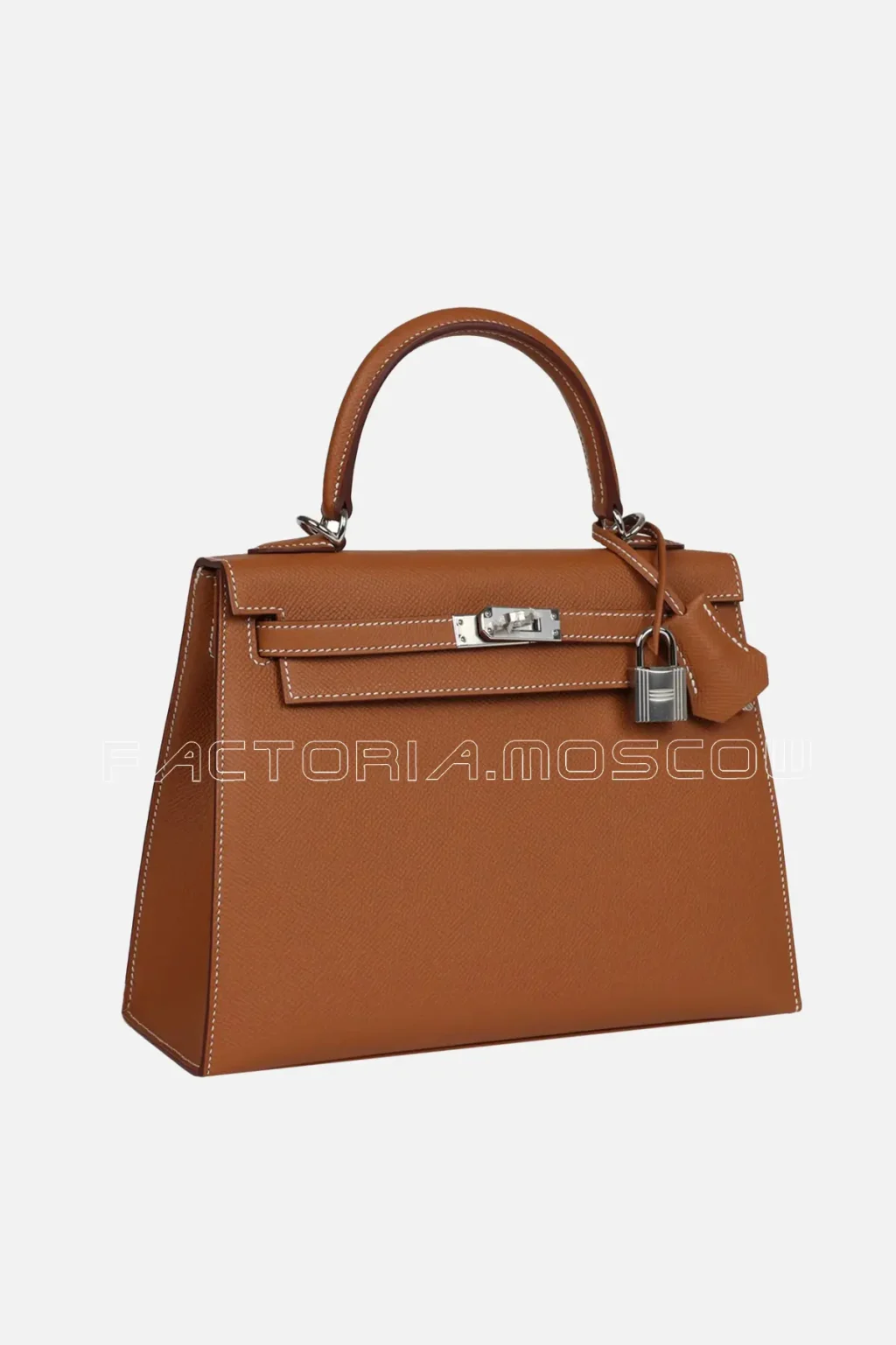 Hermès Kelly Sellier 25 Gold Epsom PHW