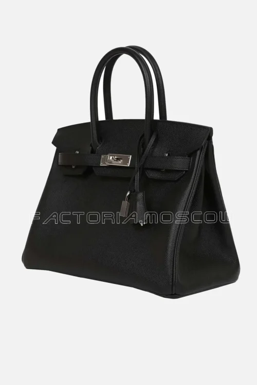 Hermès Birkin 30 Black Epsom PHW