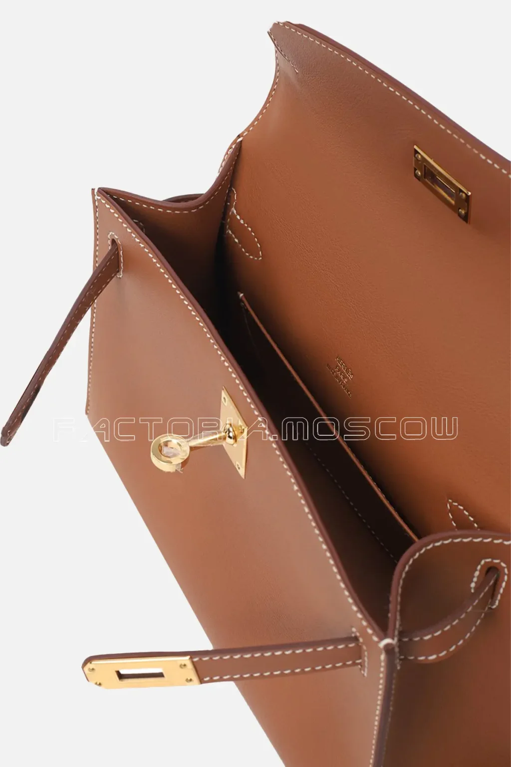 Hermes Kelly Pochette Swift Colour Gold GHW