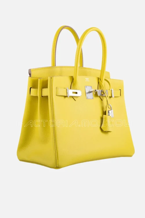 Hermes Birkin 30 Lime Epsom PHW