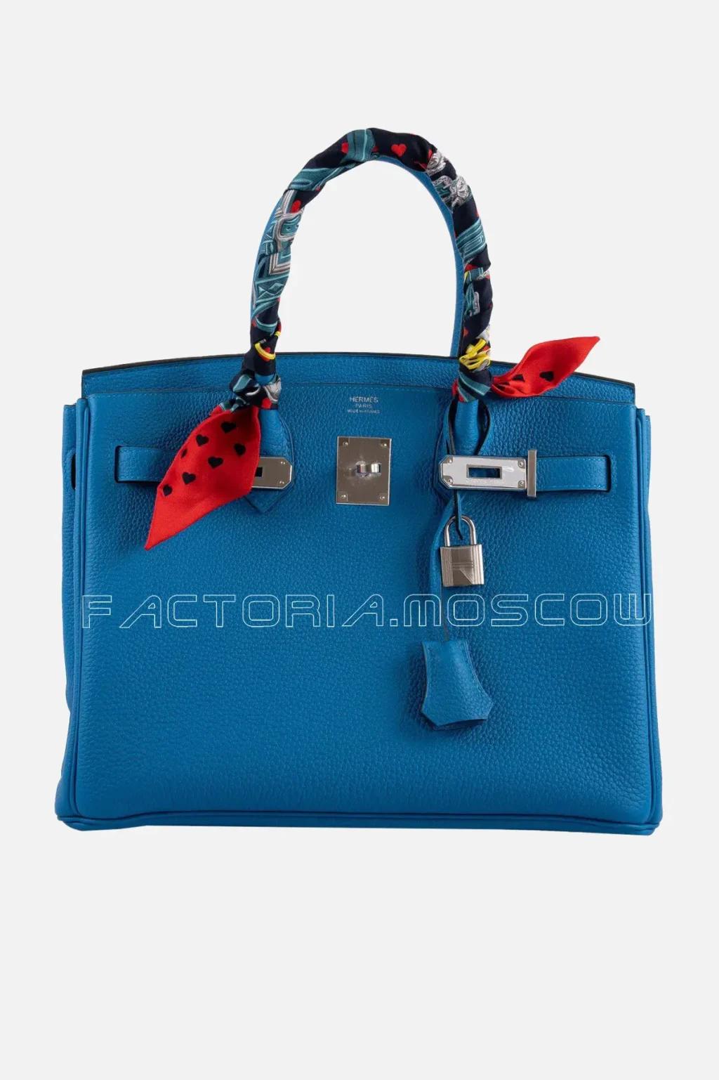Hermes Birkin 30 Blue Zanzibar Togo PHW