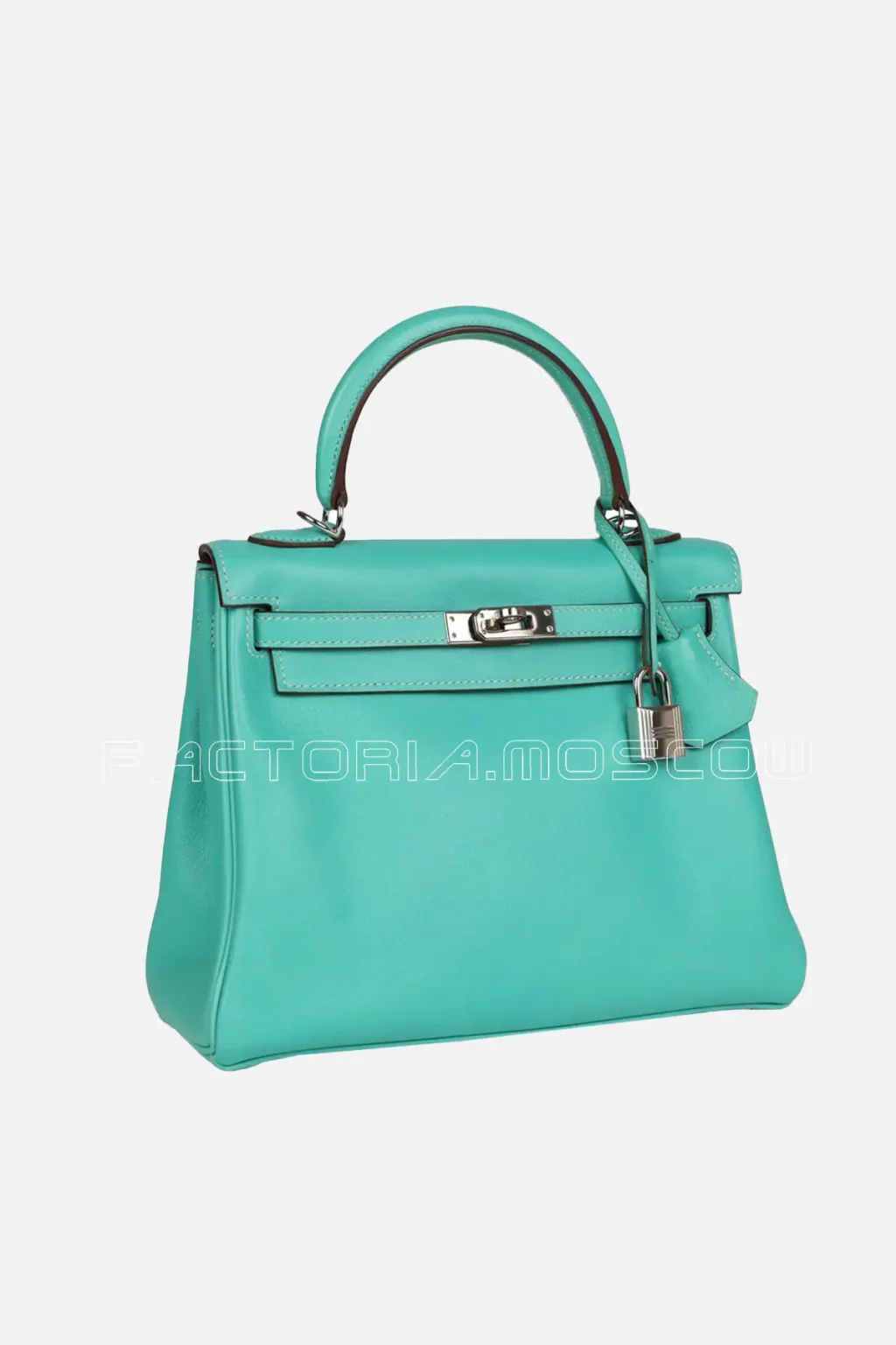 Hermès Retourne Kelly 25 Lagoon Swift PHW