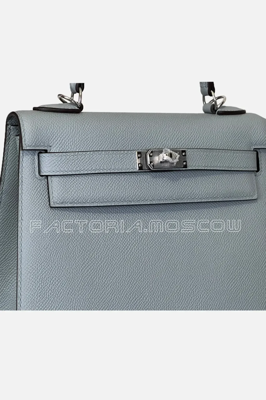 Hermes Kelly Sellier 25 Epsom Colour Blue Lin PHW