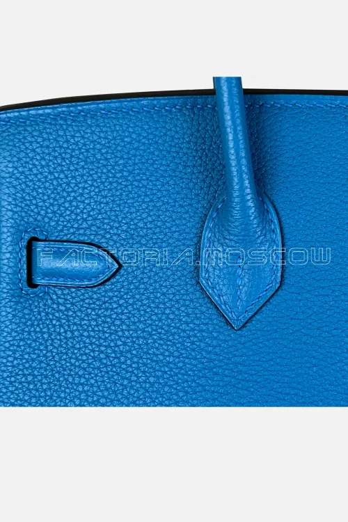 Hermes Birkin 25 Togo Colour Blue Zanzibar PHW
