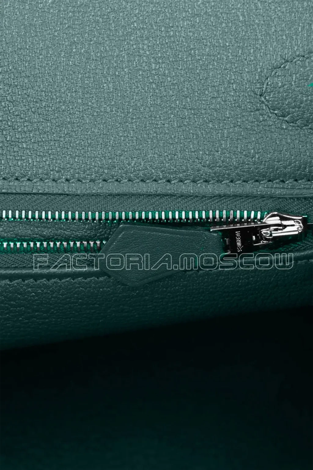 Hermes Birkin 30 Tadelakt Colour Malachite PHW