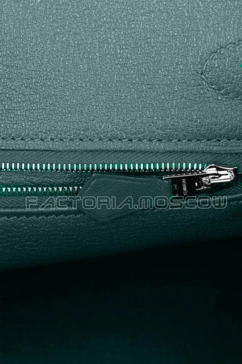 Hermes Birkin 30 Tadelakt Colour Malachite PHW