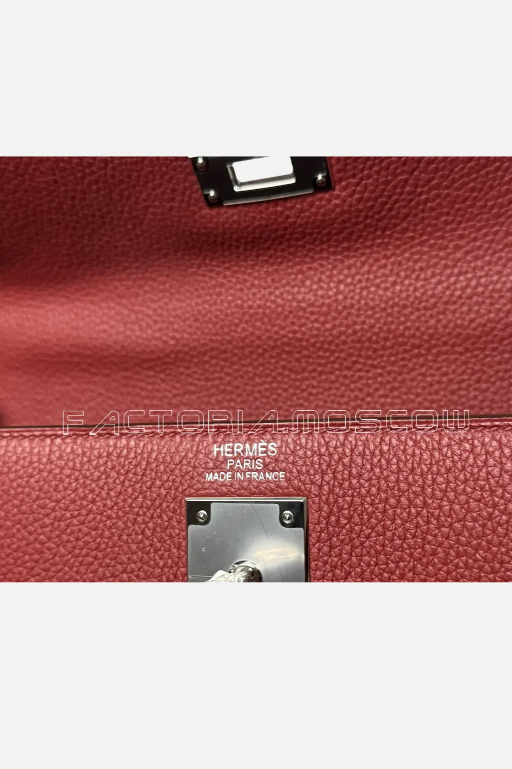 Hermes Kelly Retourne 28 Togo Colour Rouge H PHW