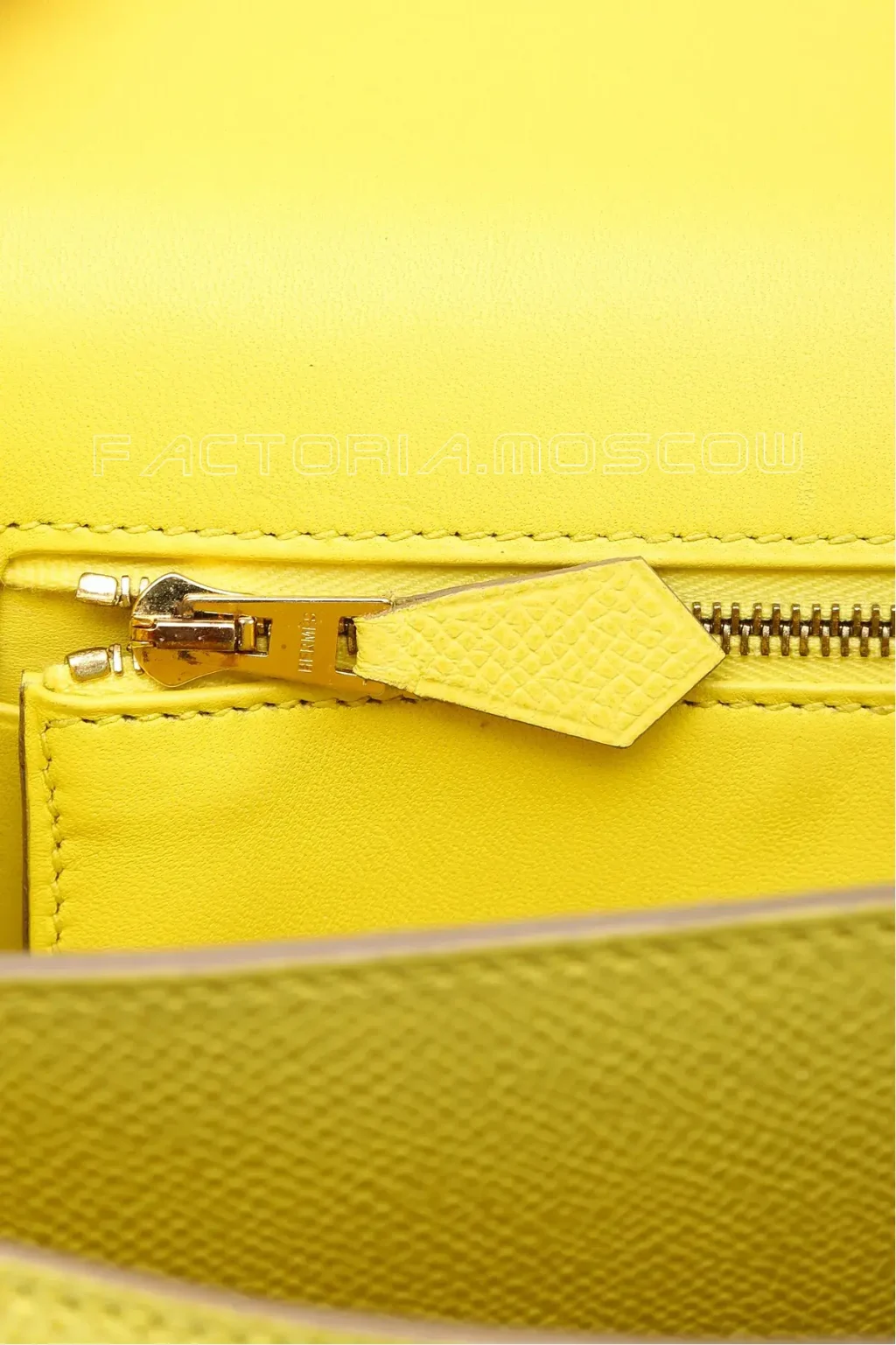 Hermes Constance 24 Epsom Colour Soufre GHW