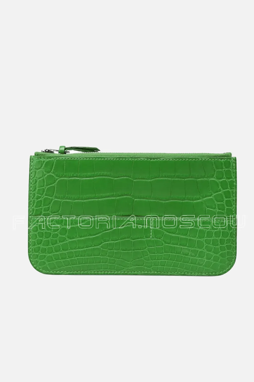 Hermes Dogon Duo Wallet Alligator matte Cactus Hardware Phw
