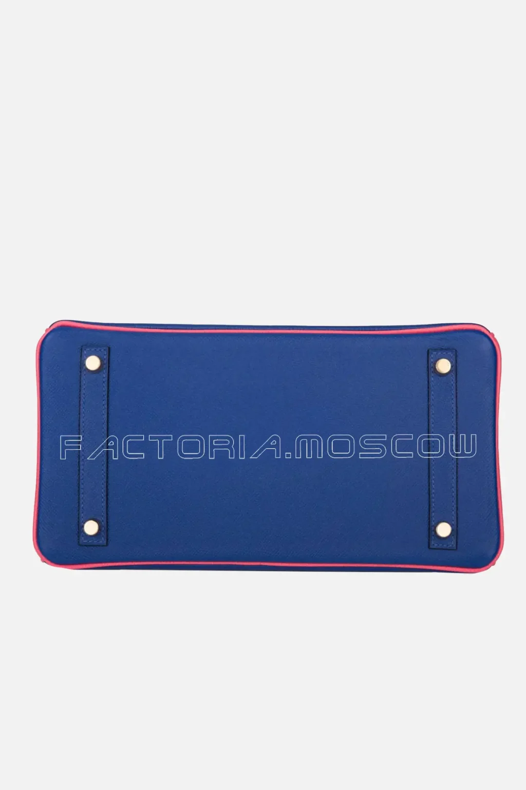 Hermes HSS Bi-Color Bleu Electric and Rose Azalee Epsom Birkin 30 GHW