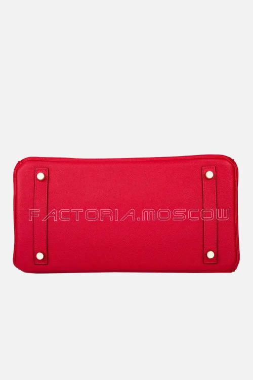 Hermes Rouge Casaque Epsom Birkin 30 GHW