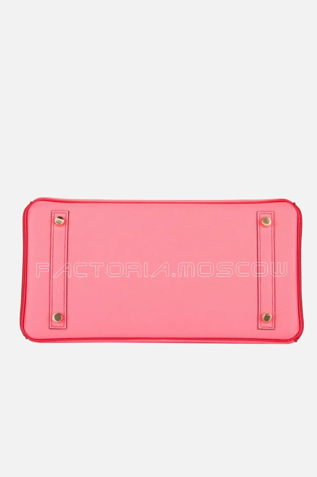Hermes HSS Bi-Color Rose Azalee and Rouge Casaque Epsom Birkin 30 Brushed GHW