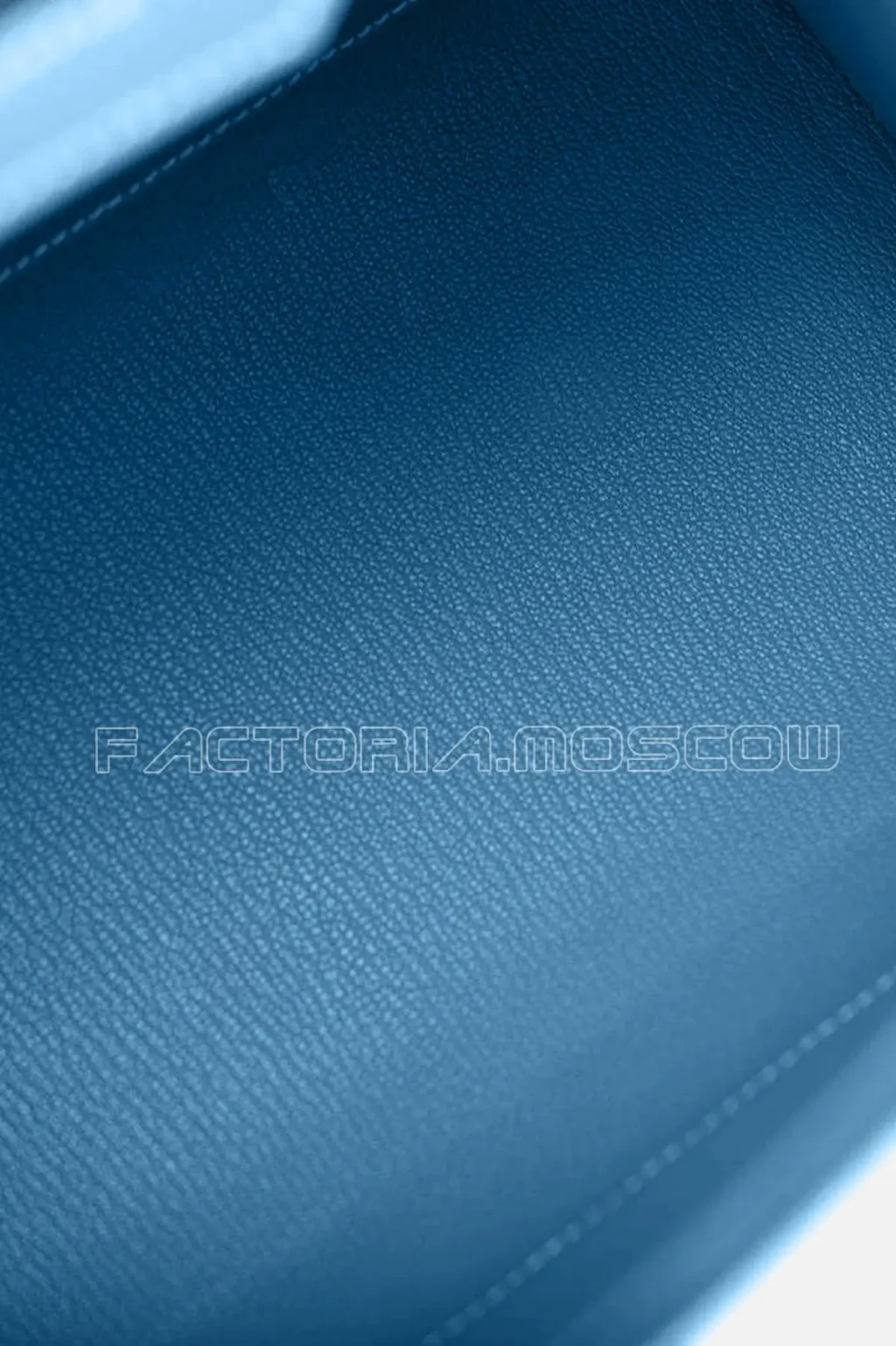 Hermes Birkin Sellier 25 Epsom Blue Jeans GHW