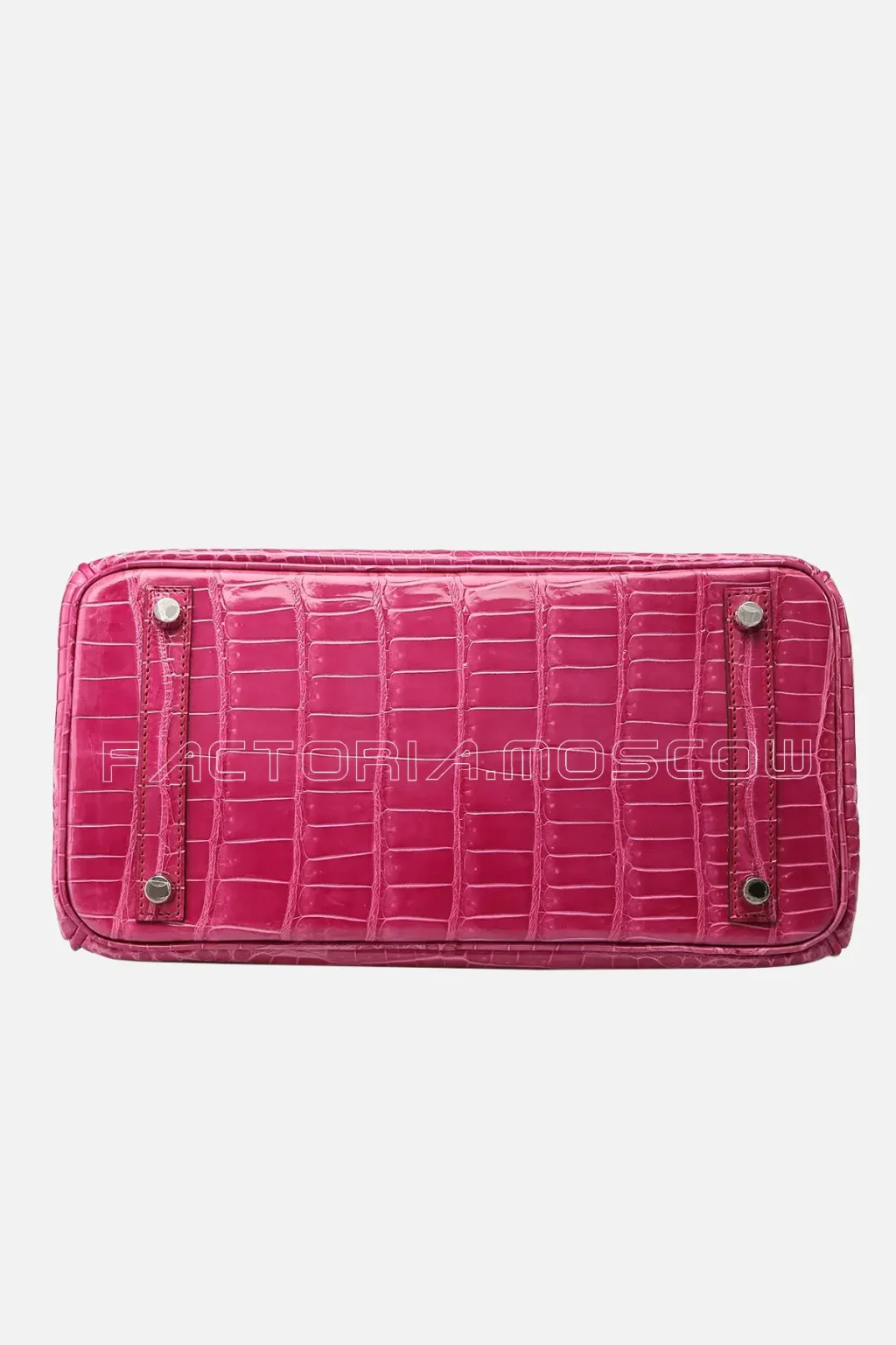 Hermes Birkin 30 Fuchsia Porosus Lisse PHW