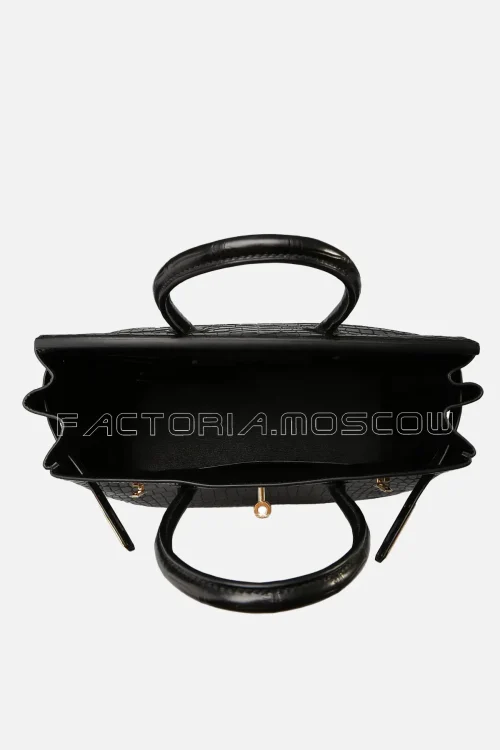 Hermes Birkin 30 Matte Black Porosus GHW