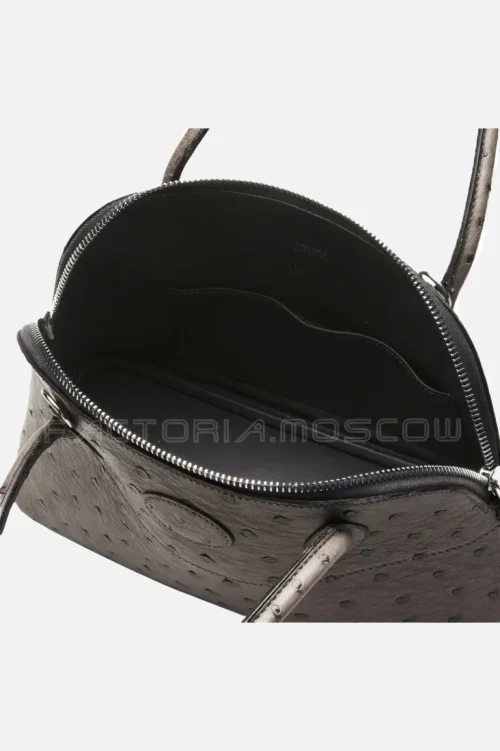 Hermes Bolide 27 Ostrich Etain PHW