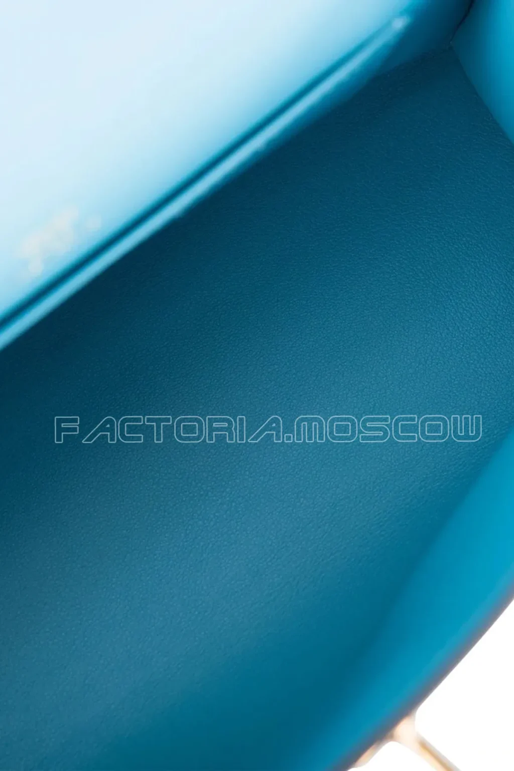 Hermes Kelly Pouchette Swift Colour Blue du Nord GHW