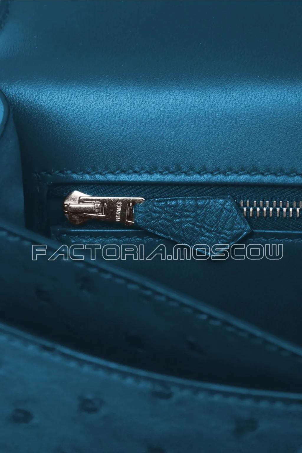 Hermes Constance 18 Ostrich Colour Vert Bosphore PHW
