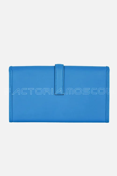 Hermes Jide Elan 29 Clutch Swift Blue Frida Hardware Leather
