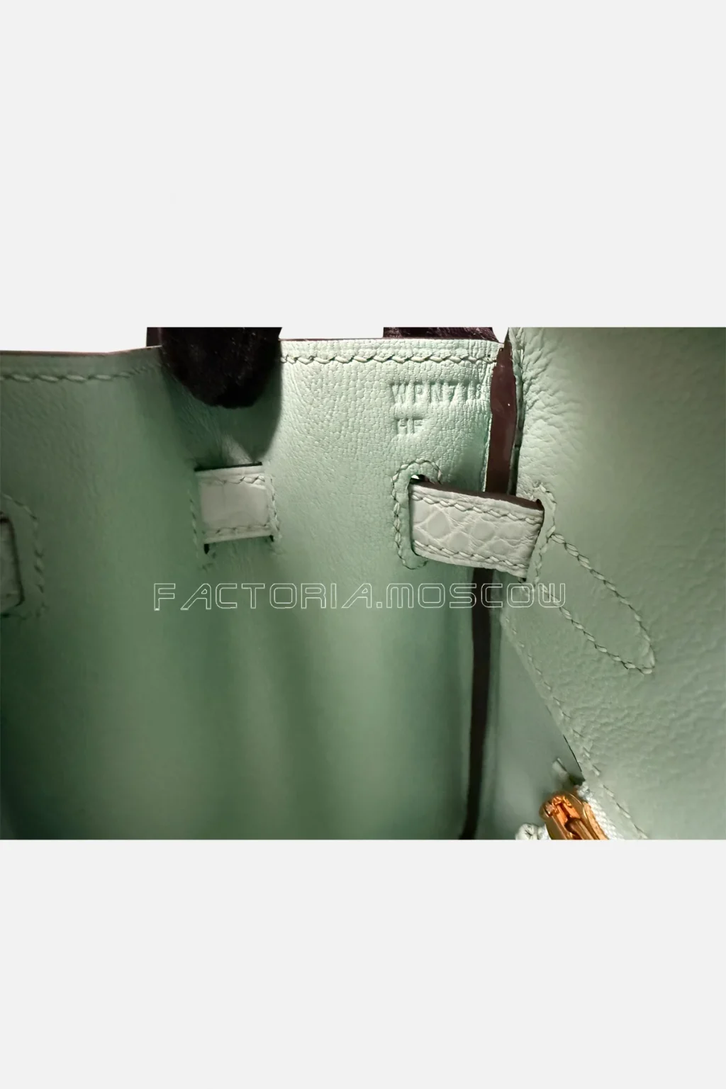 Hermès Birkin 25 Alligator Matte Colour Vert D'Eau Hardware GHW