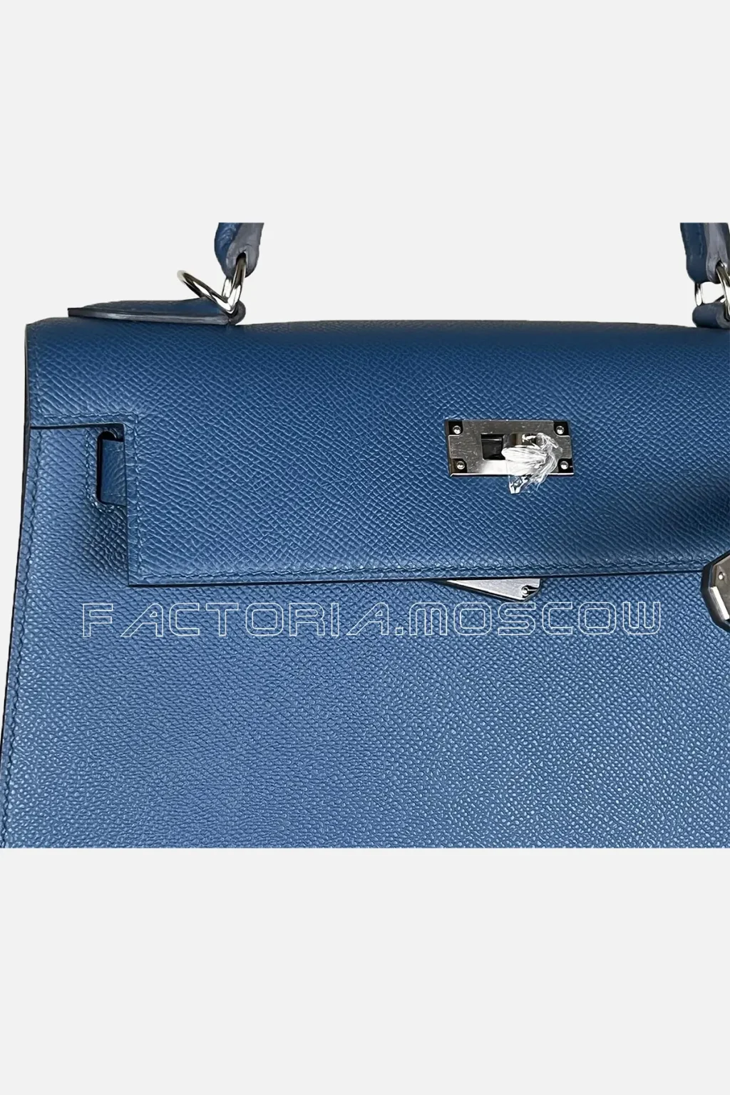 Hermes Kelly Sellier 28 Epsom Colour Deep Blue PHW