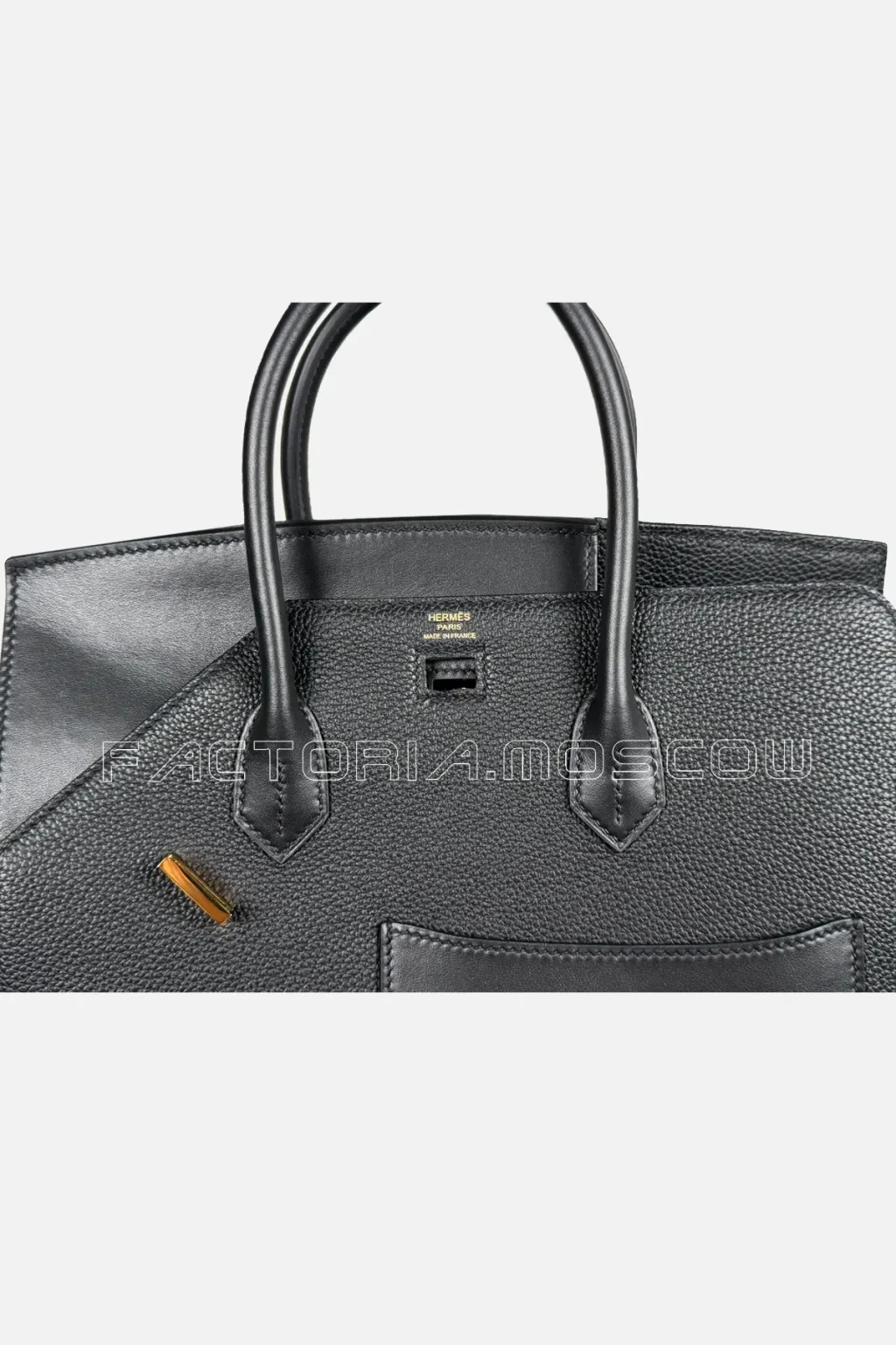 Hermes Birkin En Desordre 30 Togo/Swift Colour Black GHW