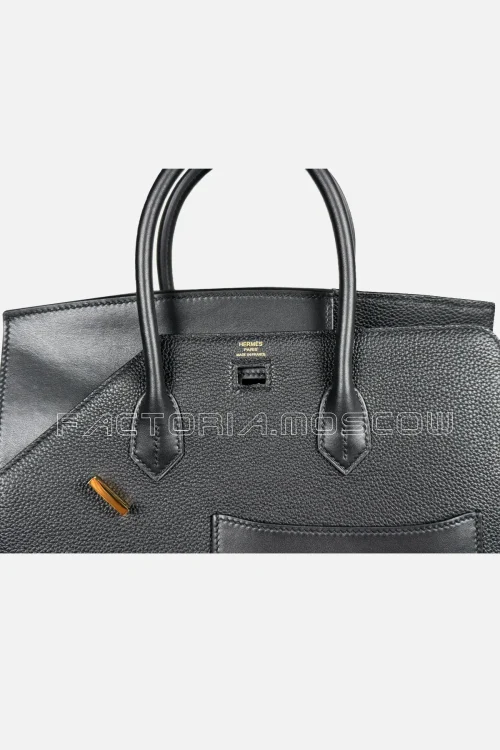 Hermes Birkin En Desordre 30 Togo/Swift Colour Black GHW