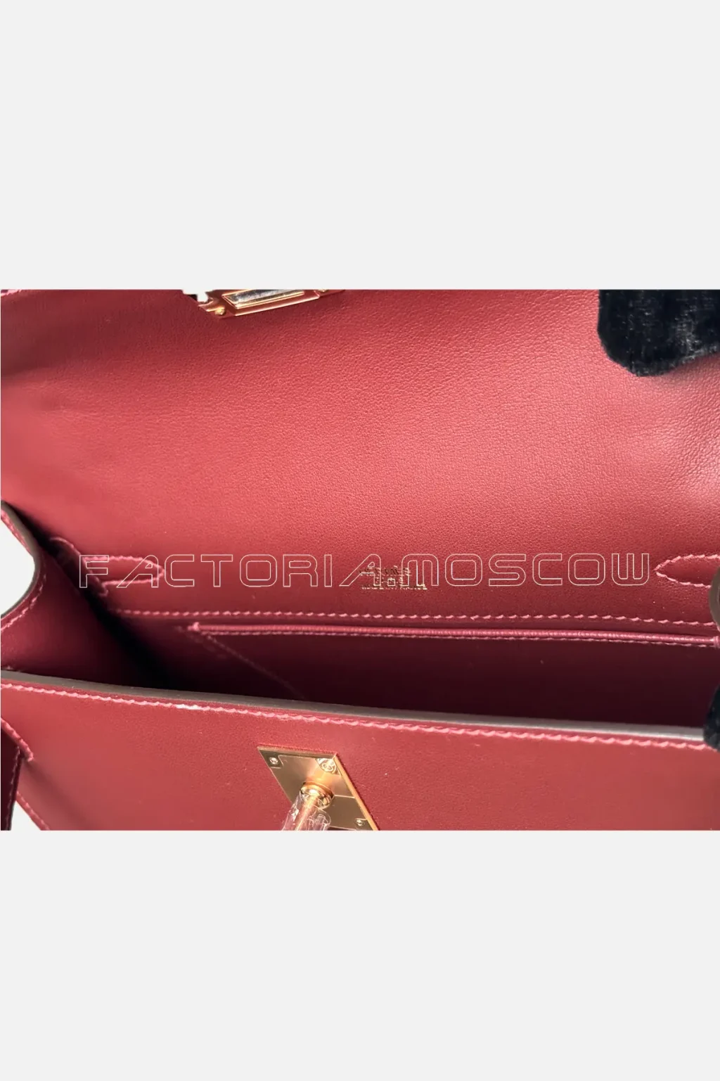 Hermes Kelly Pochette Swift Colour Rouge H Hardware Rghw