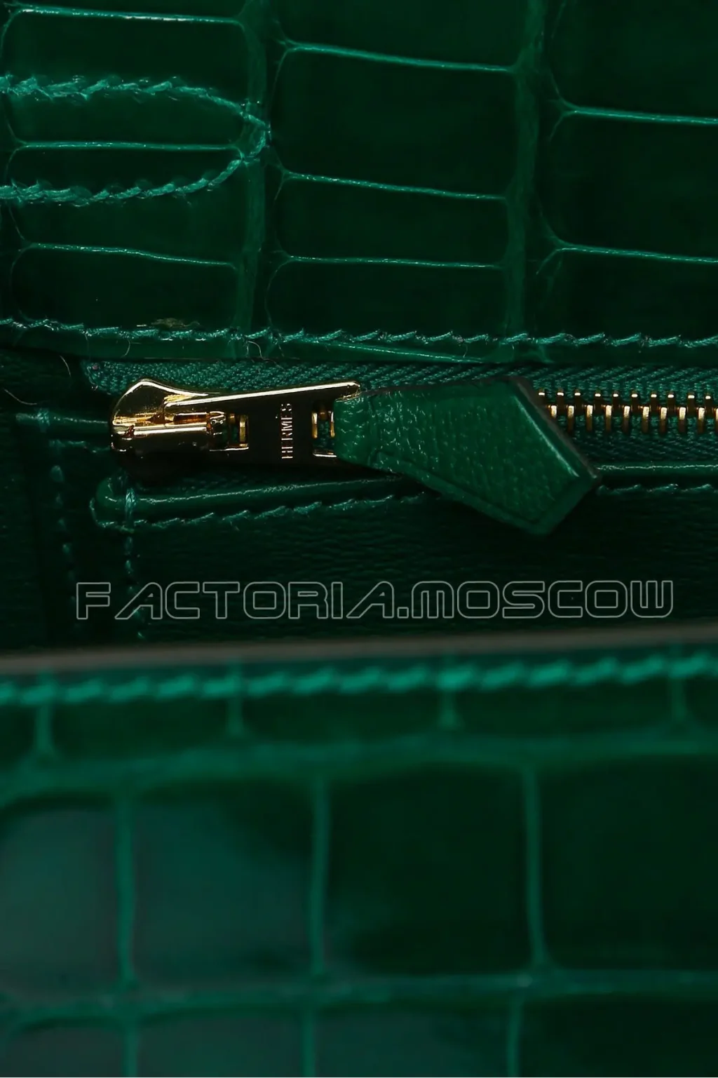Hermes Kelly Sellier 25 Shiny Crocodile Niloticus Vert Emeraude GHW