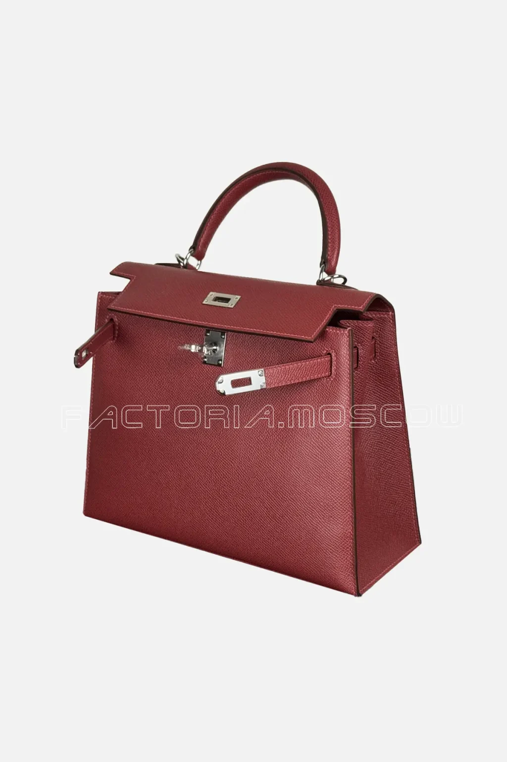 Hermes Kelly Sellier 25 Epsom Colour Rouge H PHW